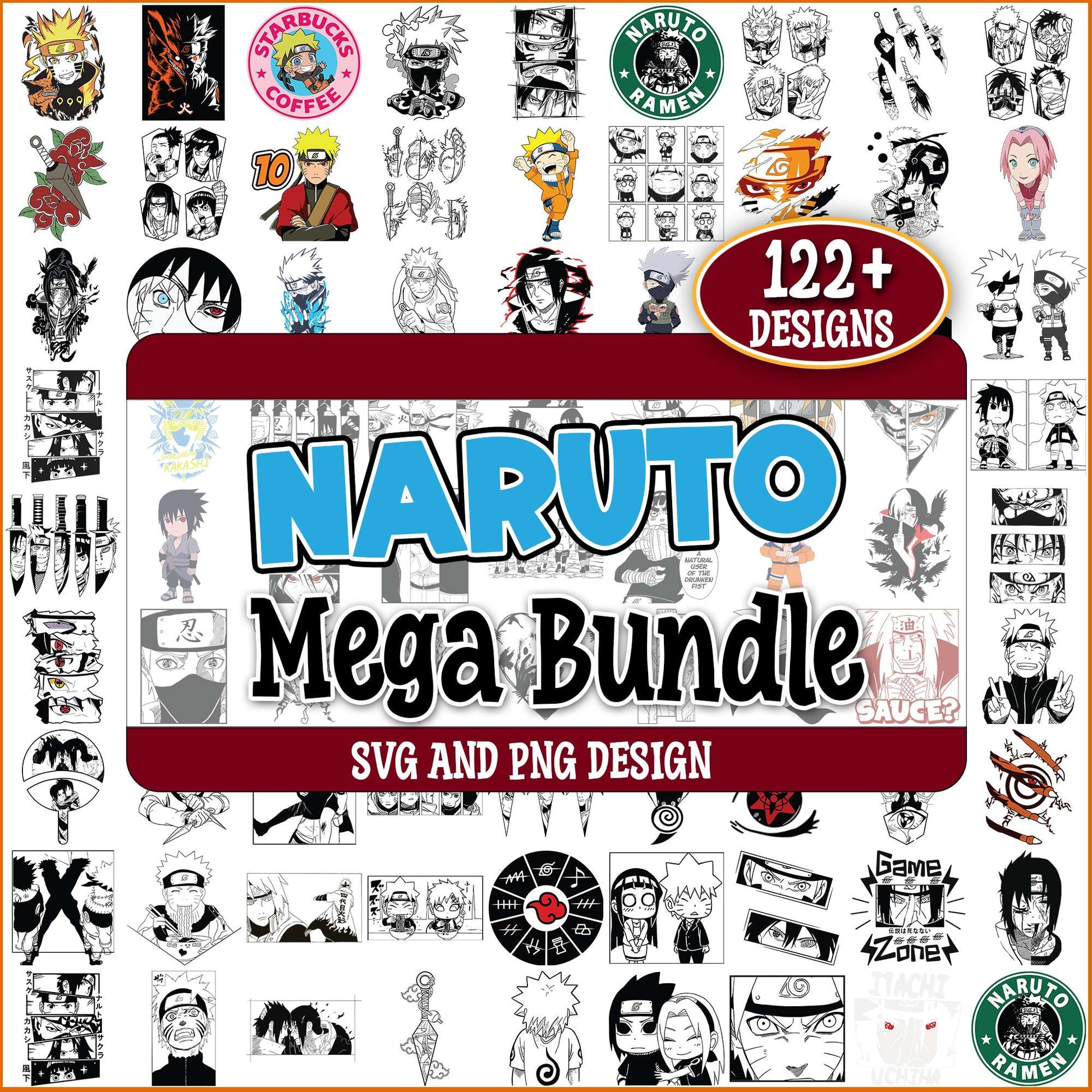 Naruto svg bundle