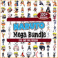 Naruto set svg bundle