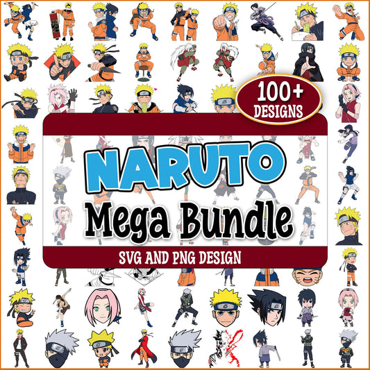 Naruto set svg bundle
