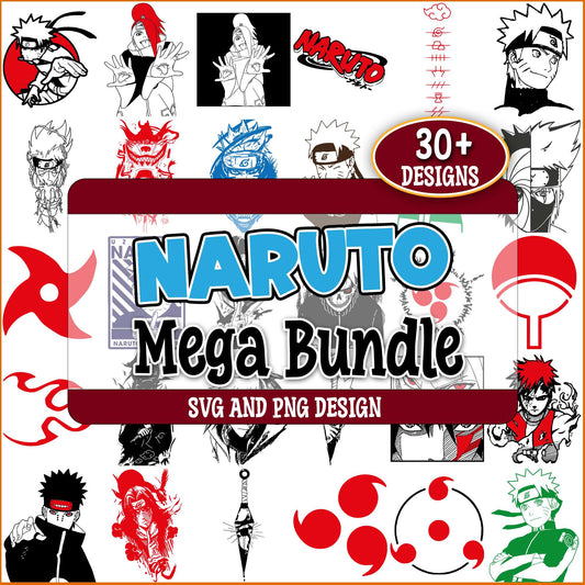 Naruto uchiha svg bundle