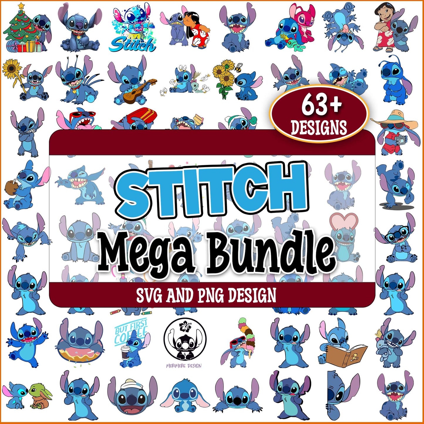 Naughty stitch svg bundle