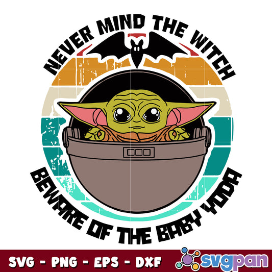 Never Mind The Witch svg