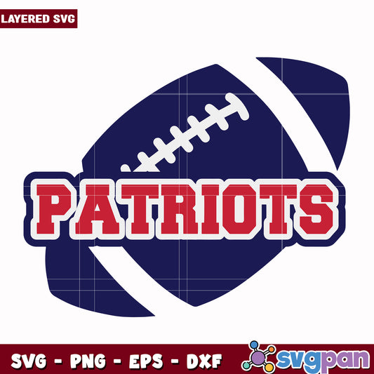 New england patriots ball svg, nfl network svg, nfl patriots svg