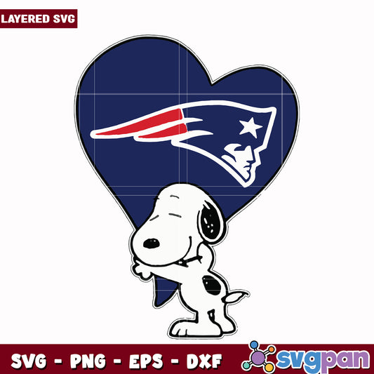 New england patriots cute dog svg, nfl network svg, nfl patriots svg