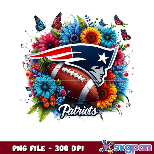 New england patriots flowers png, nfl games png, american football png