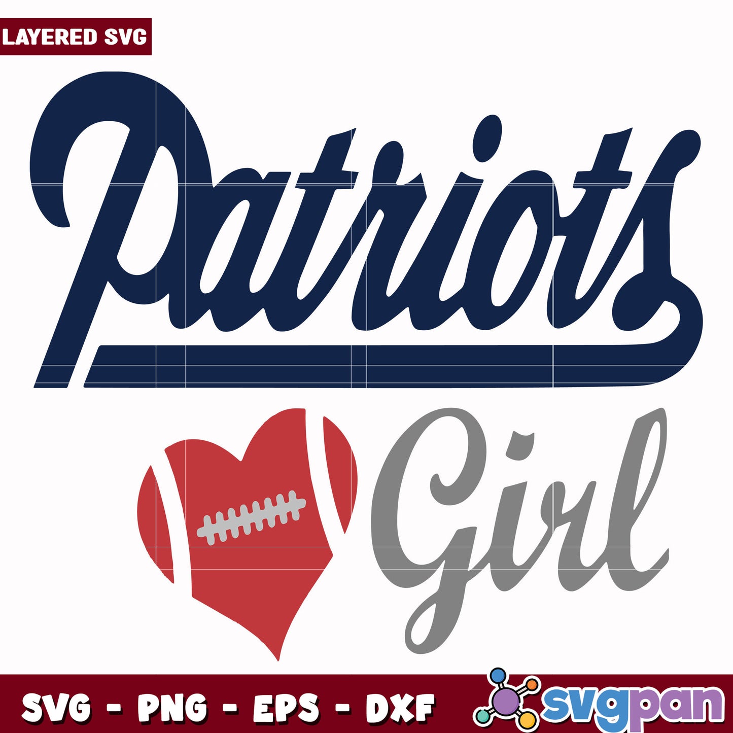 New england patriots girls svg, nfl network svg, nfl patriots svg
