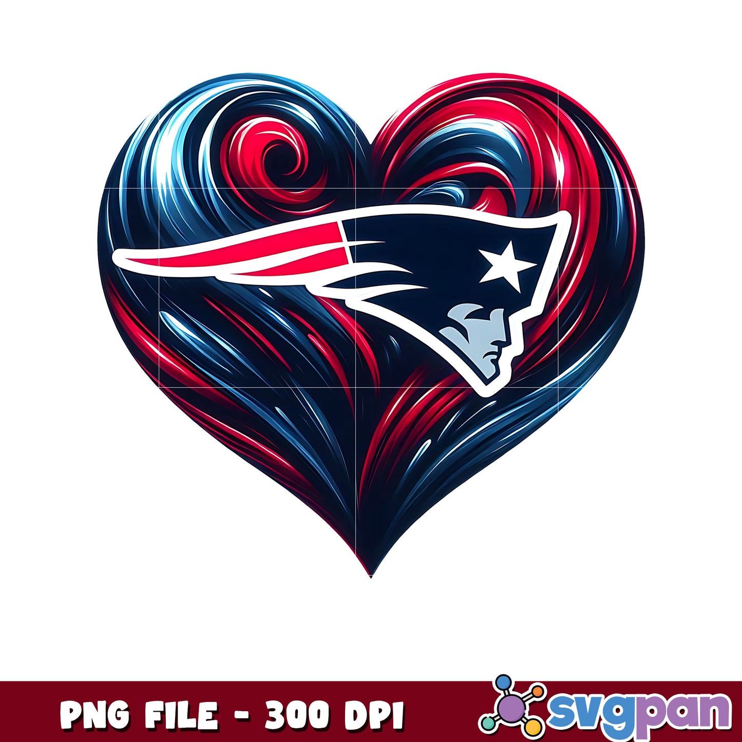 New england patriots heart png, nfl reddit​ png, nfl network​ png