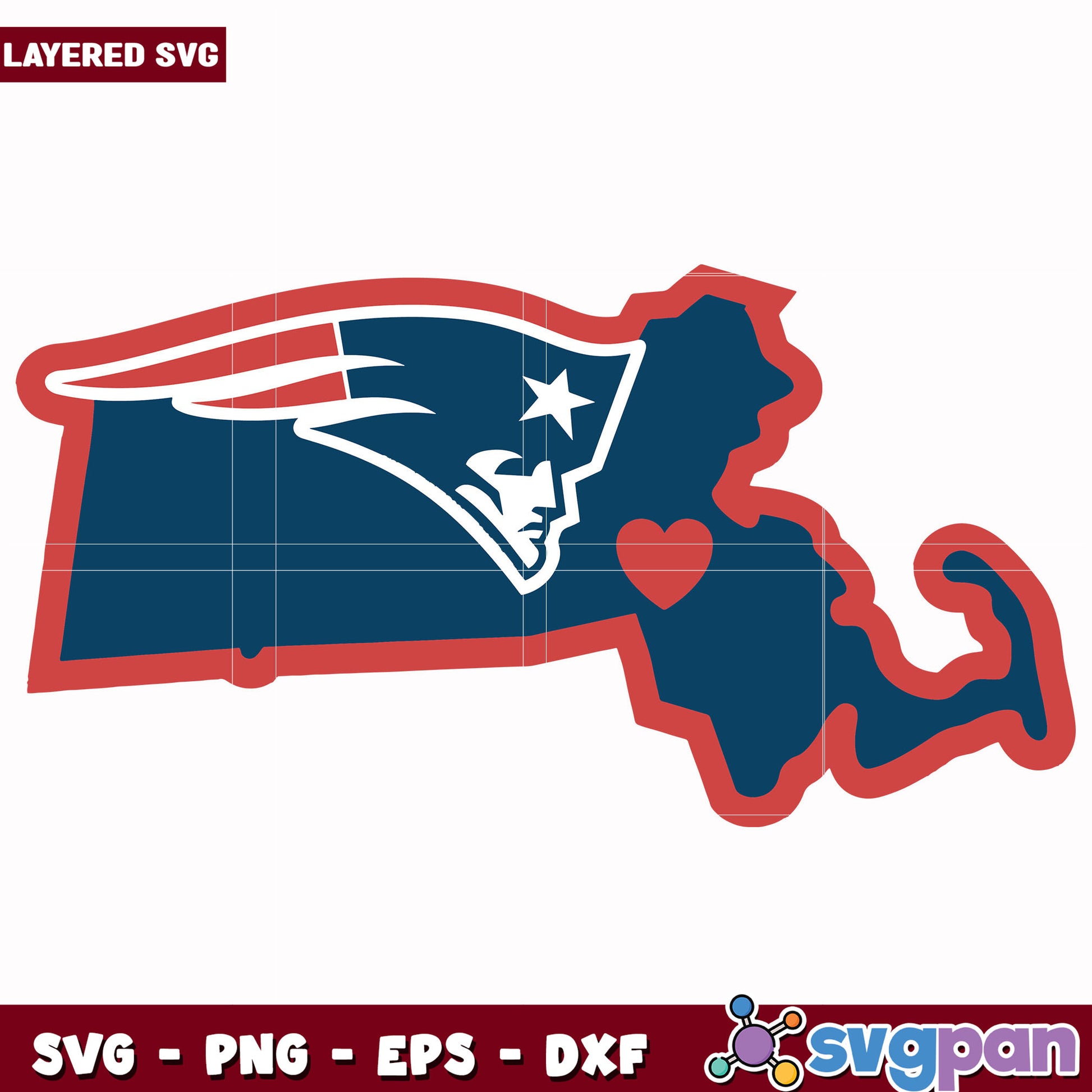 New england patriots land svg, nfl network svg, nfl patriots svg