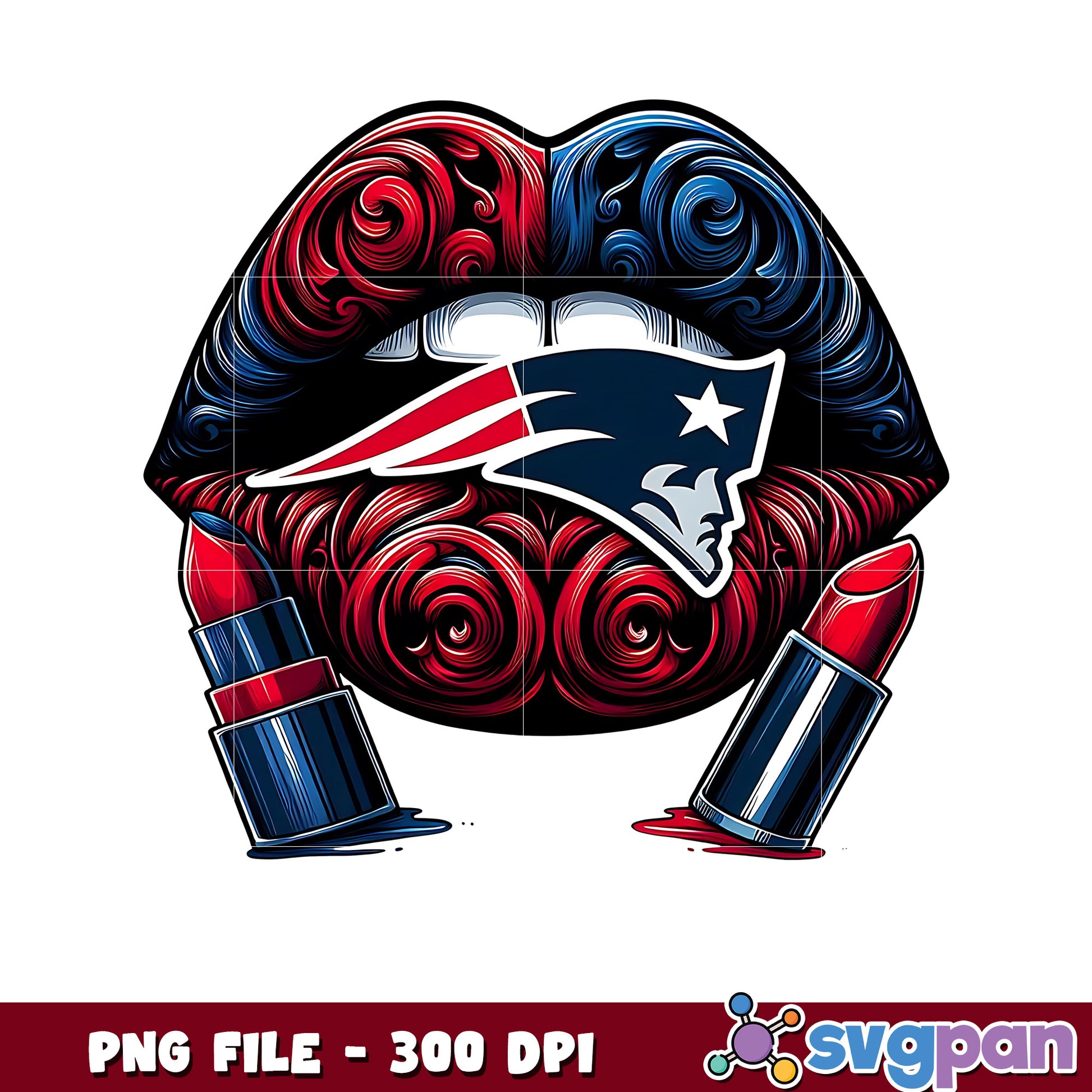 New england patriots lips png, nfl players png, nfl playoffs png