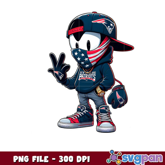 New england patriots mickey mouse png, mickey mouse nfl​ png, nfl games png