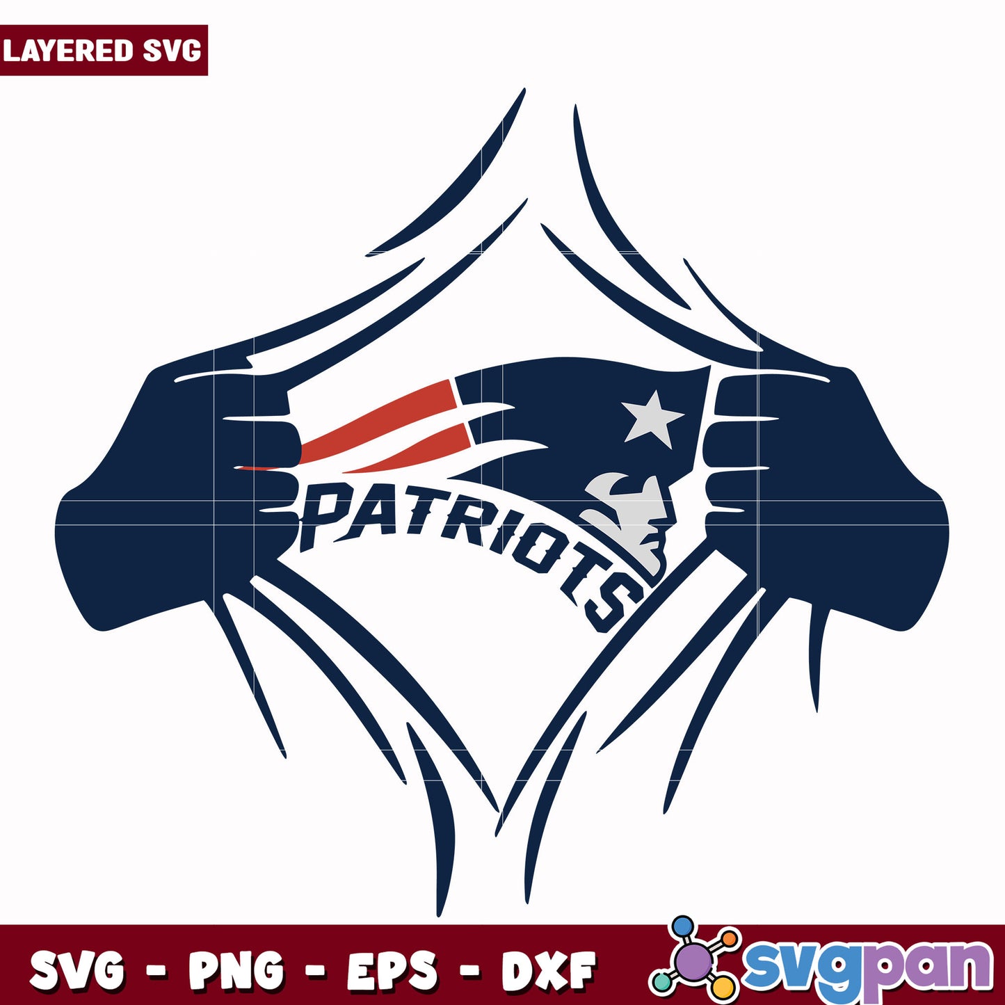 New england patriots superfan svg, nfl network svg, nfl patriots svg