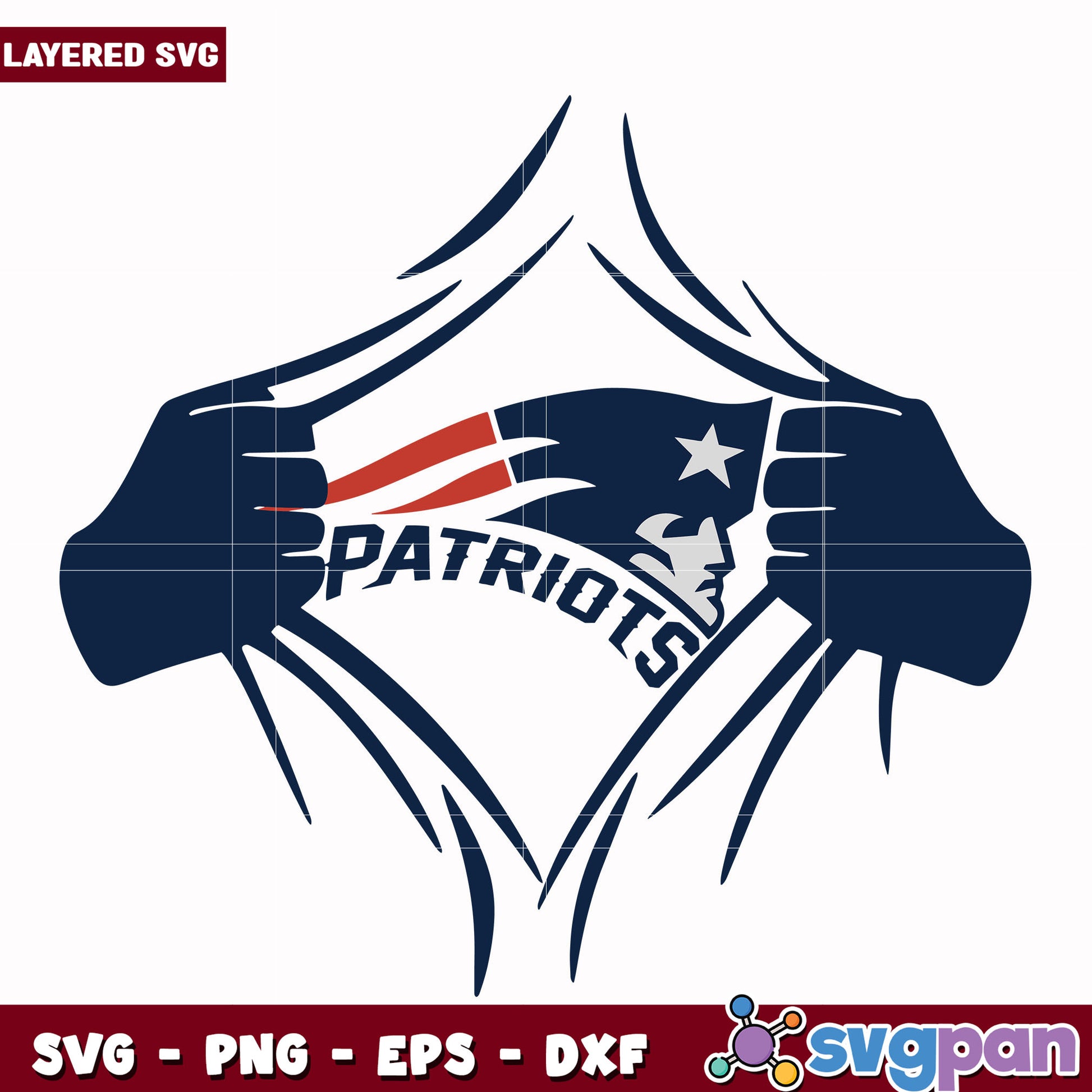 New england patriots superfan svg, nfl network svg, nfl patriots svg