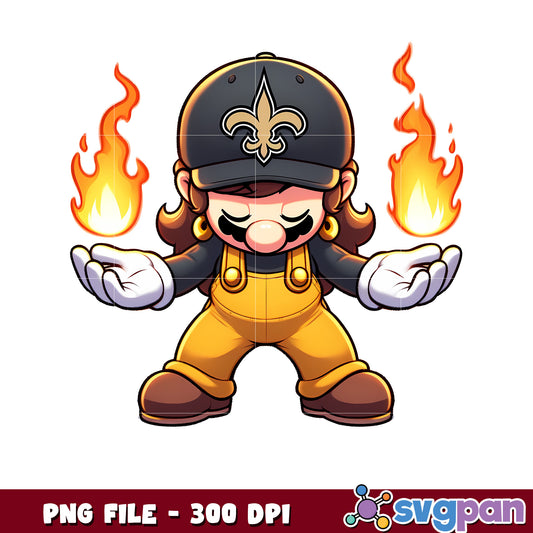 New orleans saints design png, national league football png, nfl team png
