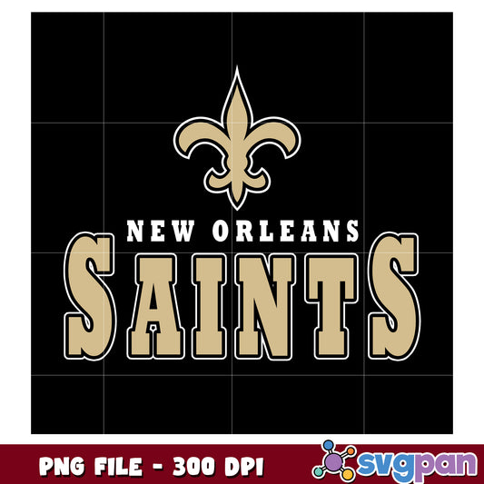 New orleans saints team logo design png, nfl png, american football championship png