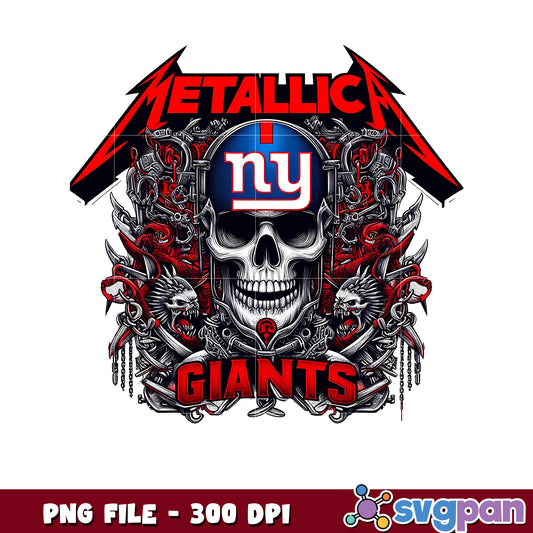 New york giants metallic png, nfl scores png, nfl giants png