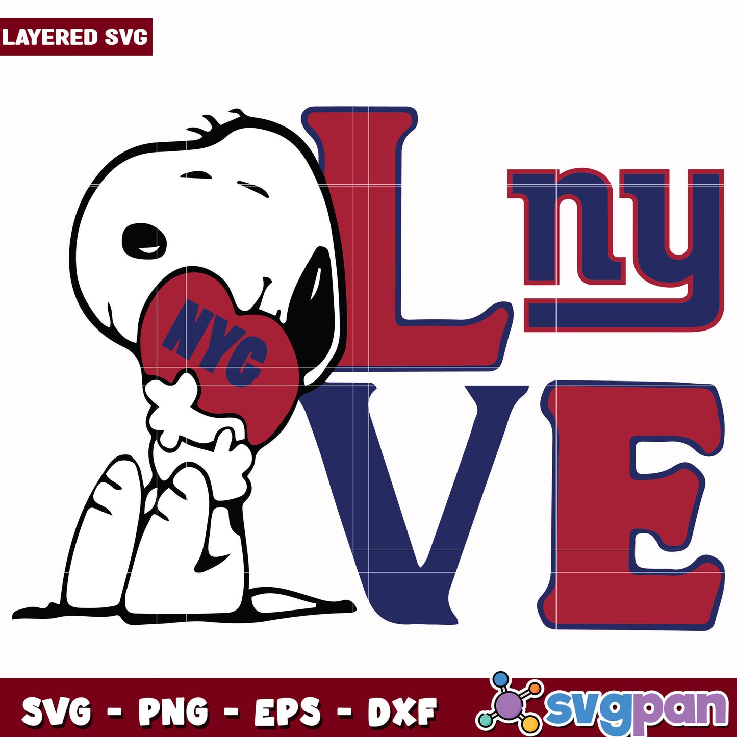 New york giants snoopy love svg, nfl jerseys​ svg, nfl mvp svg