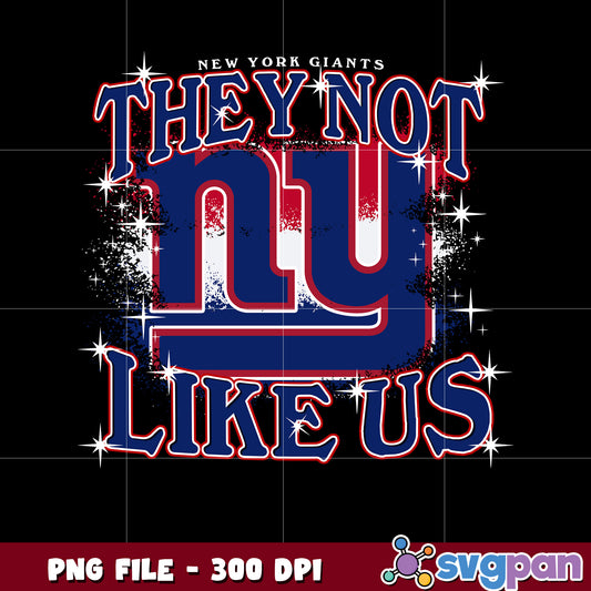 New york giants team logo they not like us png, nfl giants png, nfl games png