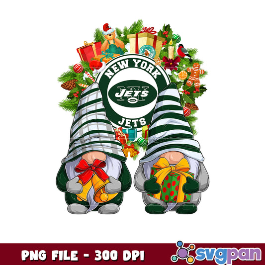 New york jets christmas png, list of nfl teams png, chrismas gnome​ png