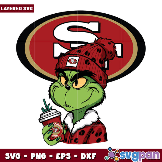 Nfl SF 49ers svg, nfl games svg, american football svg