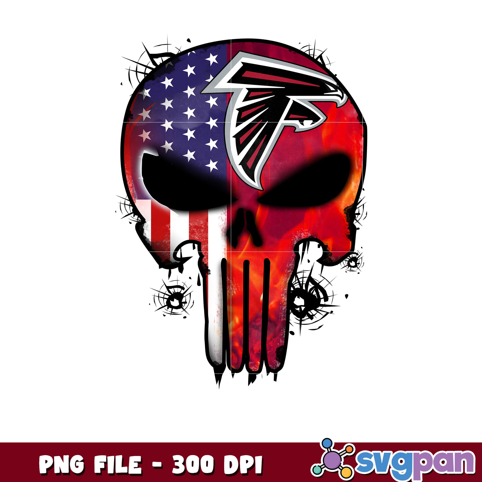 Nfl atlanta falcons skull png, national football league 2025 png, nfl png