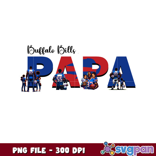 Nfl buffalo bills papa design png, nfl american football png, nfl logos png