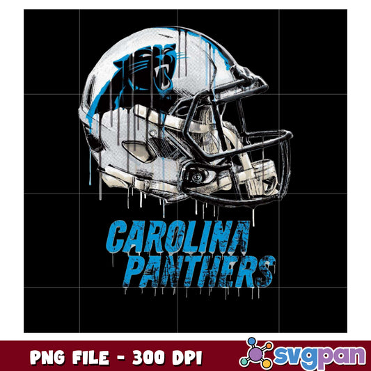 Nfl carolina panthers helmet design png, american football png, nfl team logos​ png
