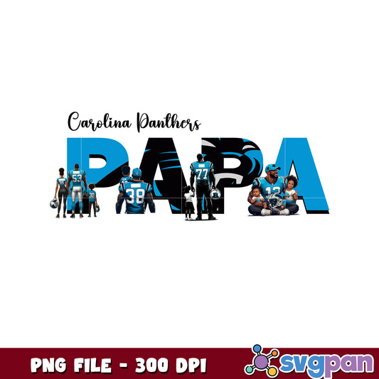 Nfl carolina panthers papa design png, nfl american football png, nfl logos png