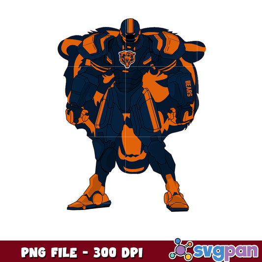 Nfl chicago bears lobot logo png, national football league png, nfl games png