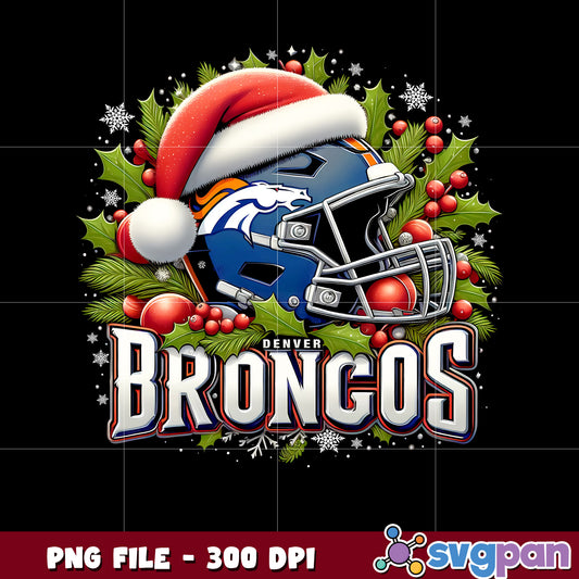 Nfl christmas denver broncos png, super bowl 2025 png, american rugby png