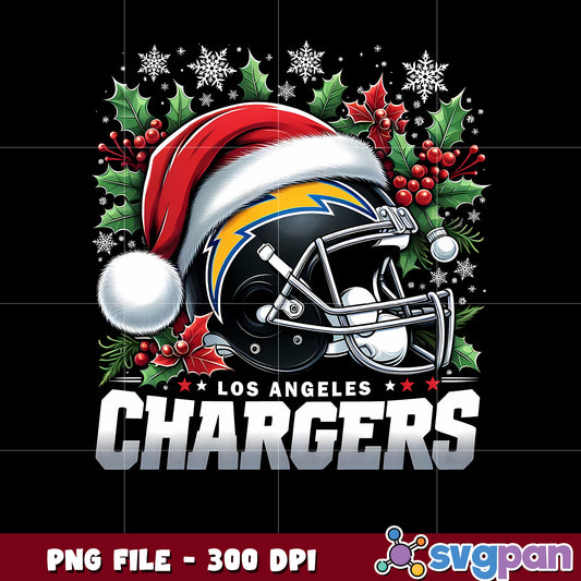 Nfl christmas los angeles chargers png, super bowl 2025 png, american rugby png