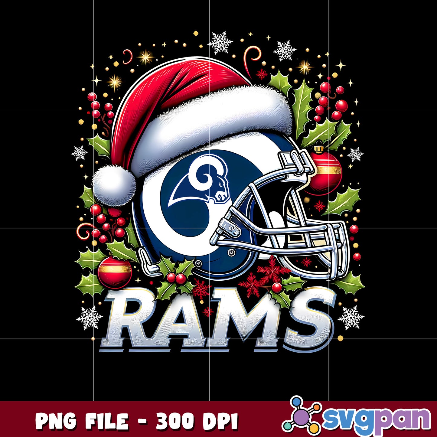 Nfl christmas los angeles rams png, super bowl 2025 png, american rugby png