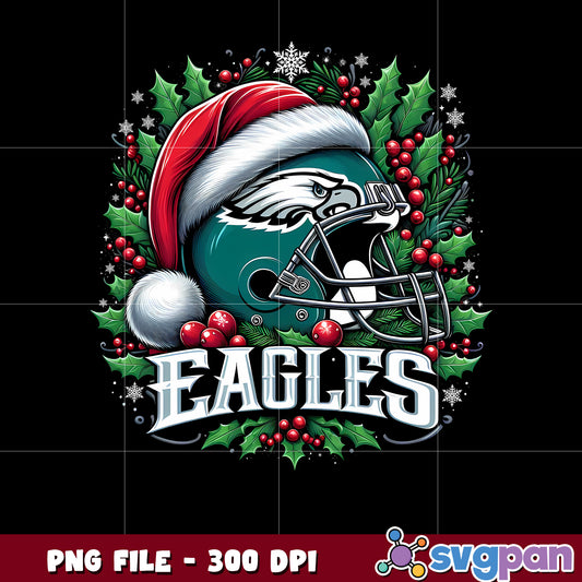 Nfl christmas philadelphia eagles png, super bowl 2025 png, american rugby png