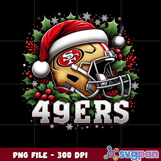 Nfl christmas san francisco 49ers png, super bowl 2025 png, american rugby png