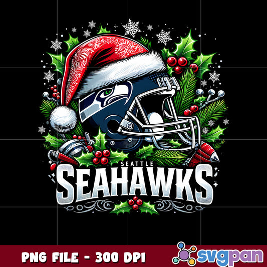 Nfl christmas seattle seahawks png, super bowl 2025 png, american rugby png