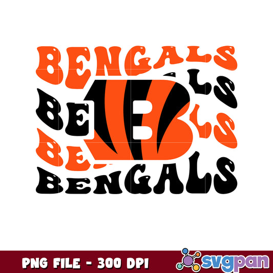 Nfl cincinnati bengals waves design png, nfl games 2025 png, nfl teams png