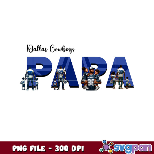 Nfl dallas cowboys papa design png, nfl american football png, nfl logos png