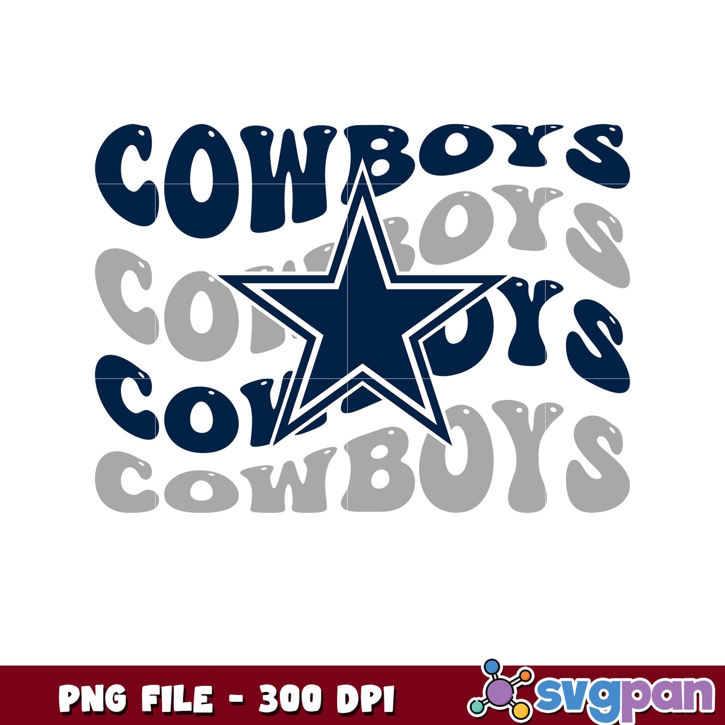Nfl dallas cowboys waves design png, nfl games 2025 png, nfl teams png