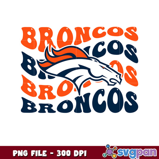 Nfl denver broncos waves design png, nfl games 2025 png, nfl teams png