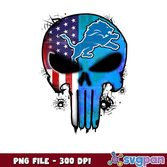 Nfl detroit lions skull png, national football league 2025 png, nfl png