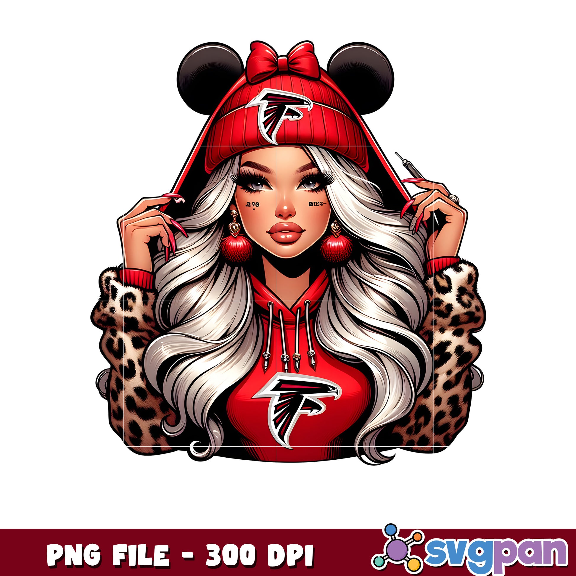 Nfl football slay girl atlanta falcons png, national football league png, nfl games png