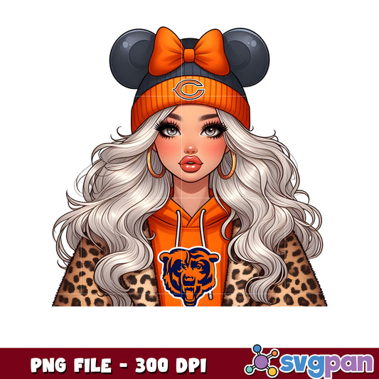Nfl football slay girl chicago bears png, national football league png, nfl games today png