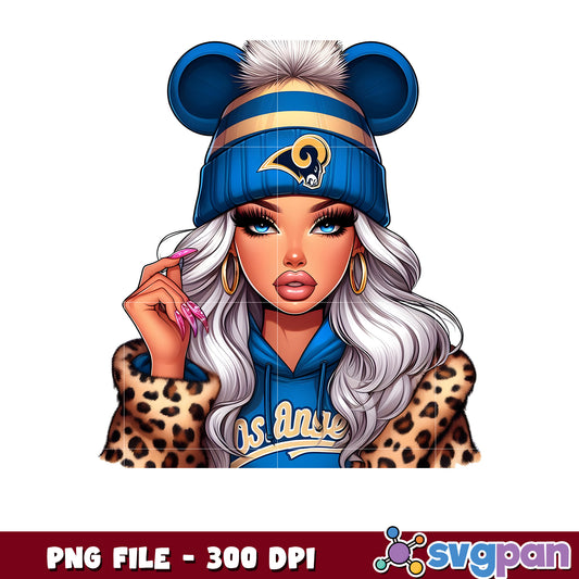 Nfl football slay girl los angeles rams png, national football league png, nfl games png