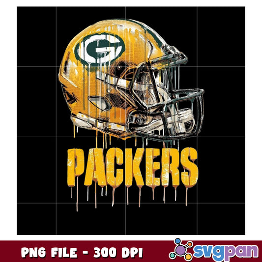 Nfl green bay packers helmet design png, american football png, nfl team logos​ png