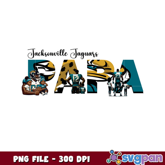 Nfl jacksonville jaguars papa design png, nfl american football png, nfl logos png