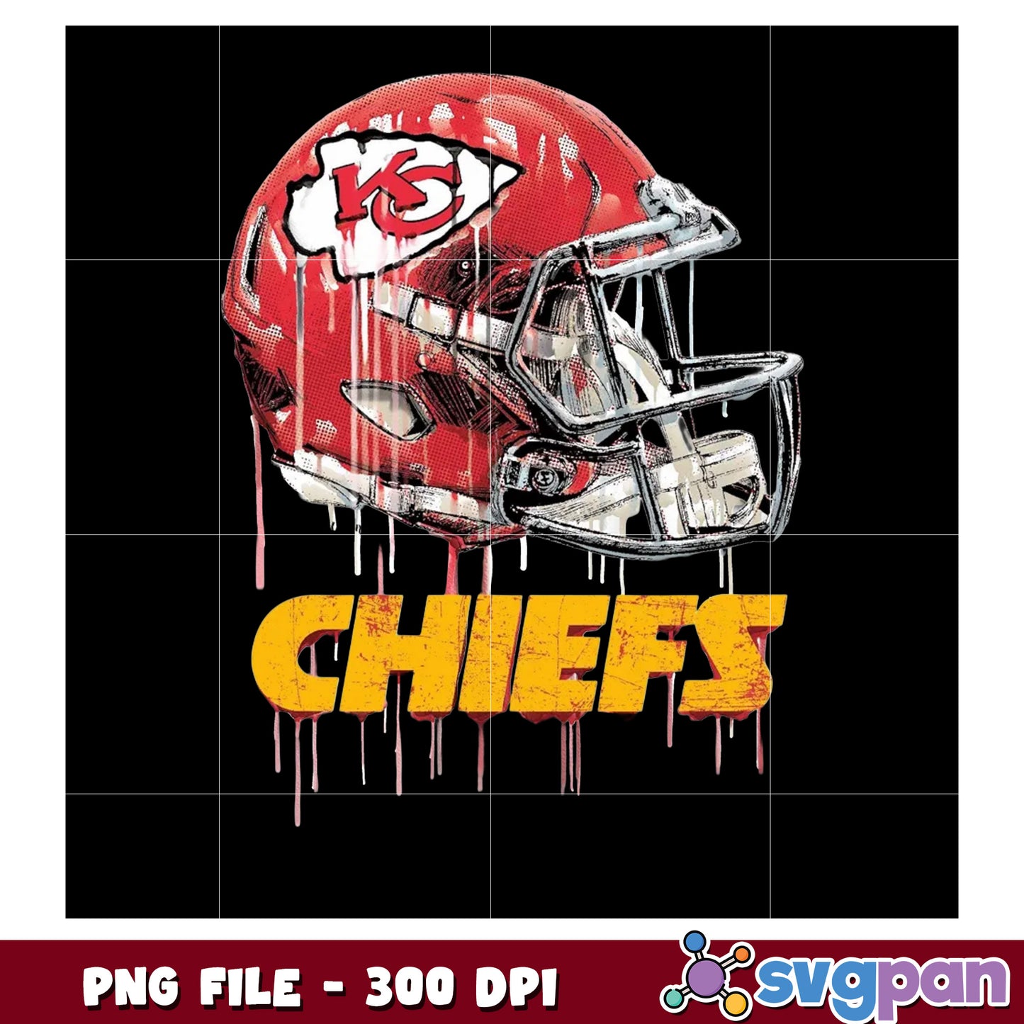 Nfl kansas cty chiefs helmet design png, nfl teams png, nfl team logos​ png