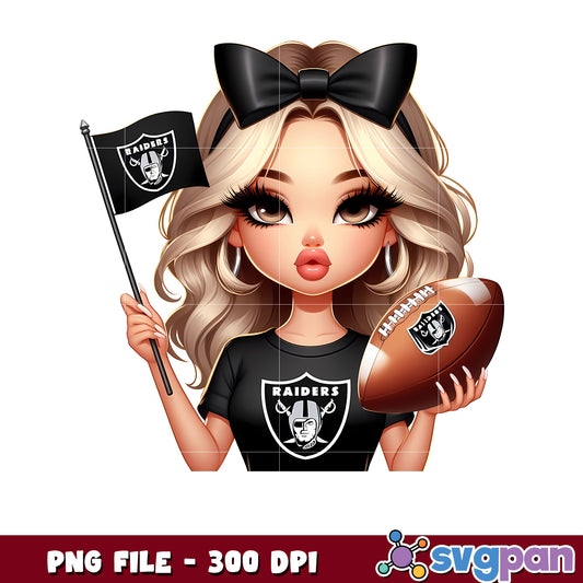 Nfl las vegas raiders cheerleader girl design png, american football league png, nfl teams png