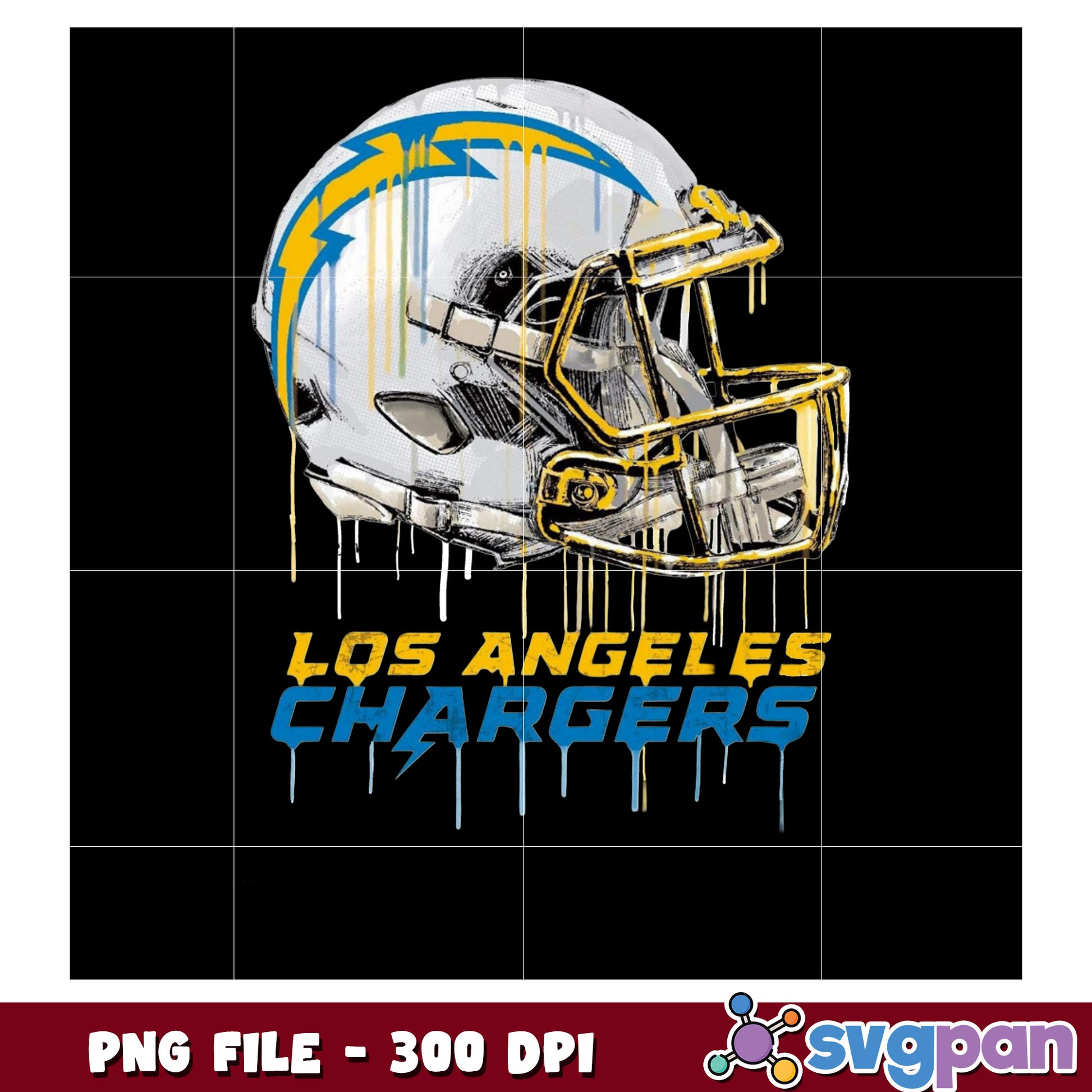Nfl los angeles chargers helmet design png, nfl teams png, nfl team logos​ png
