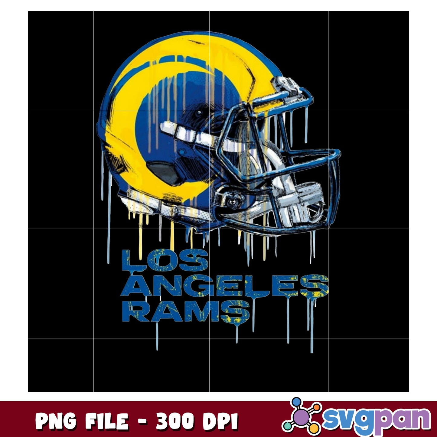 Nfl los angeles rams helmet design png, american football png, nfl team logos​ png