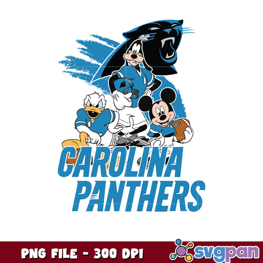 Nfl mickey mouse caronila panthers png, nfl png​, national football league png