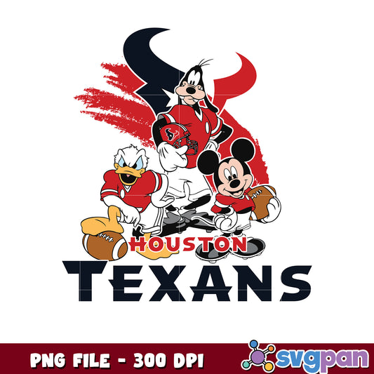 Nfl mickey mouse houston texans png, nfl png​, national football league png